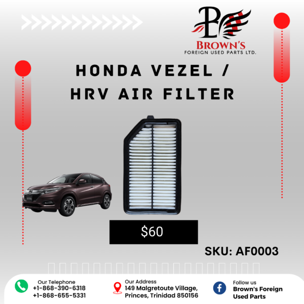Honda Vezel RU1 , City Air Filter - Nipon