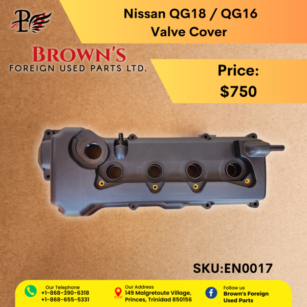 QG18 / QG16 Valve Cover