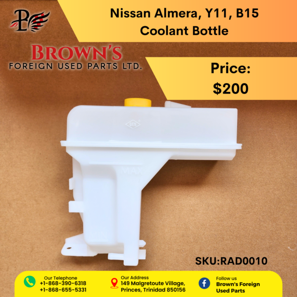 Nisssan Almera, Xtrail Radiator Bottle