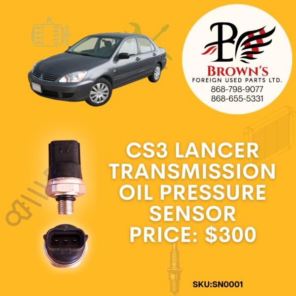 CS3 Lancer CVT Oil Pressure Sensor