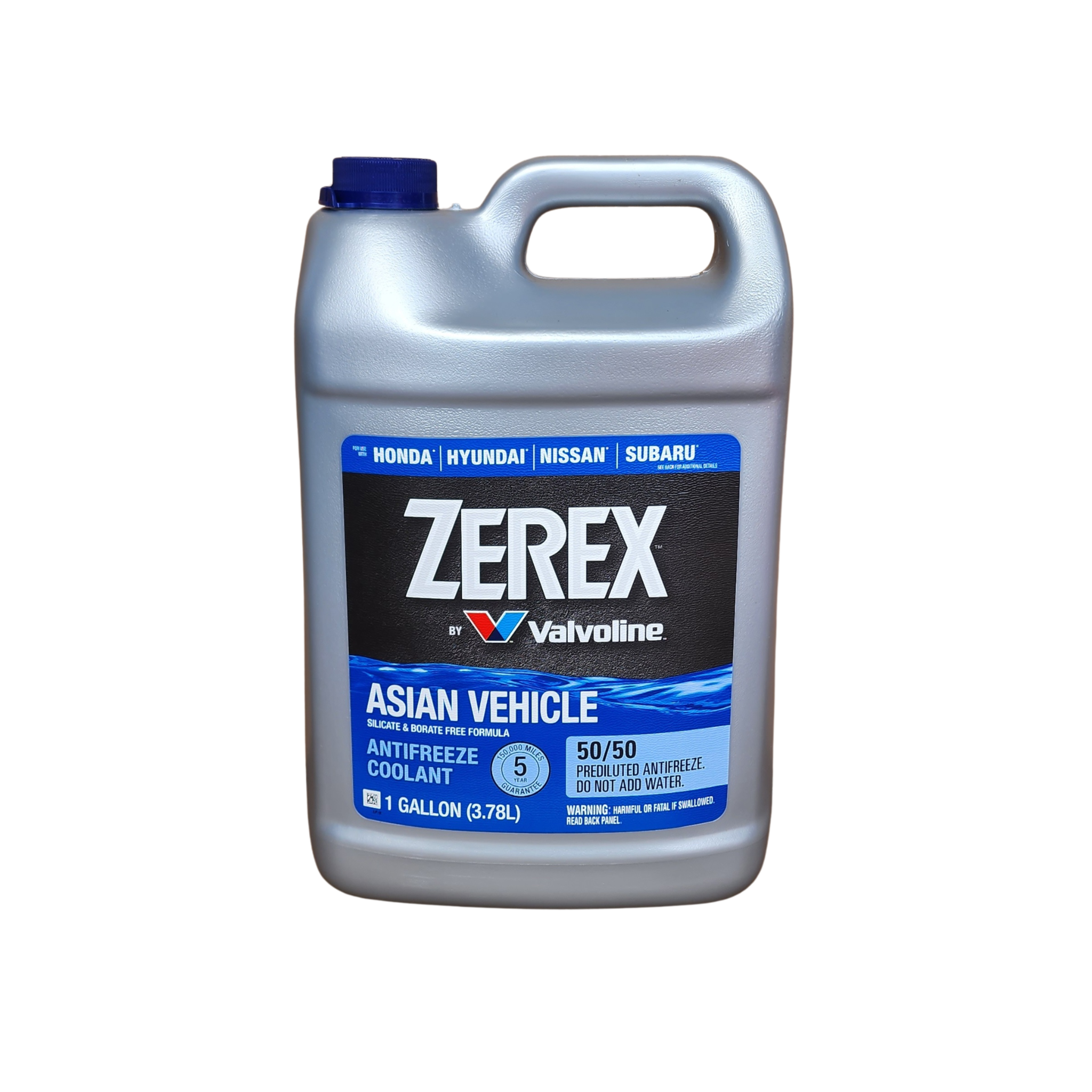 Zerex Asian Blue Vehicle 50/50 Prediluted Antifreeze