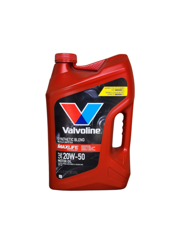 Valvoline 20W-50 maxlife  - 5QT