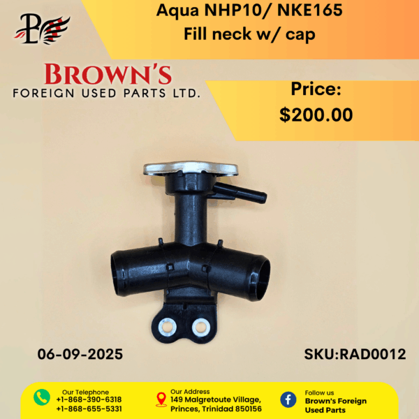 Aqua NHP10 / NKE165 Fillneck